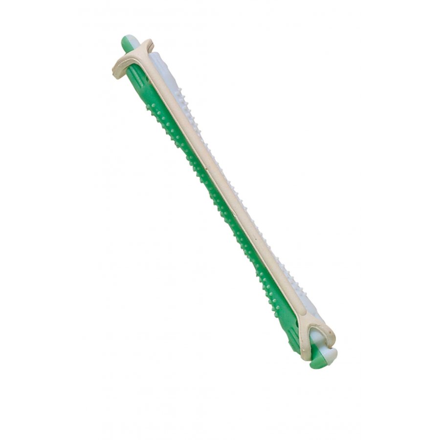 Comair KW-Wkl.2-fbg 12er 6mm lang Rundgummi weiss/grün 