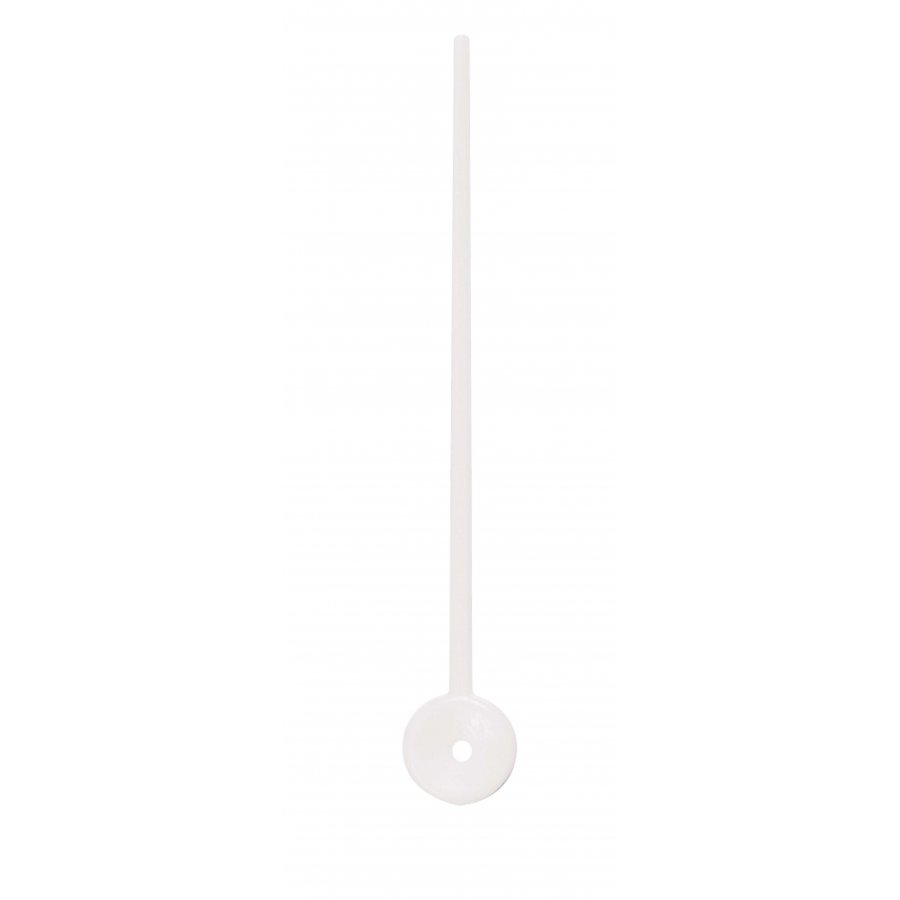Comair Plastikstecker 100St Btl weiss 7,5cm