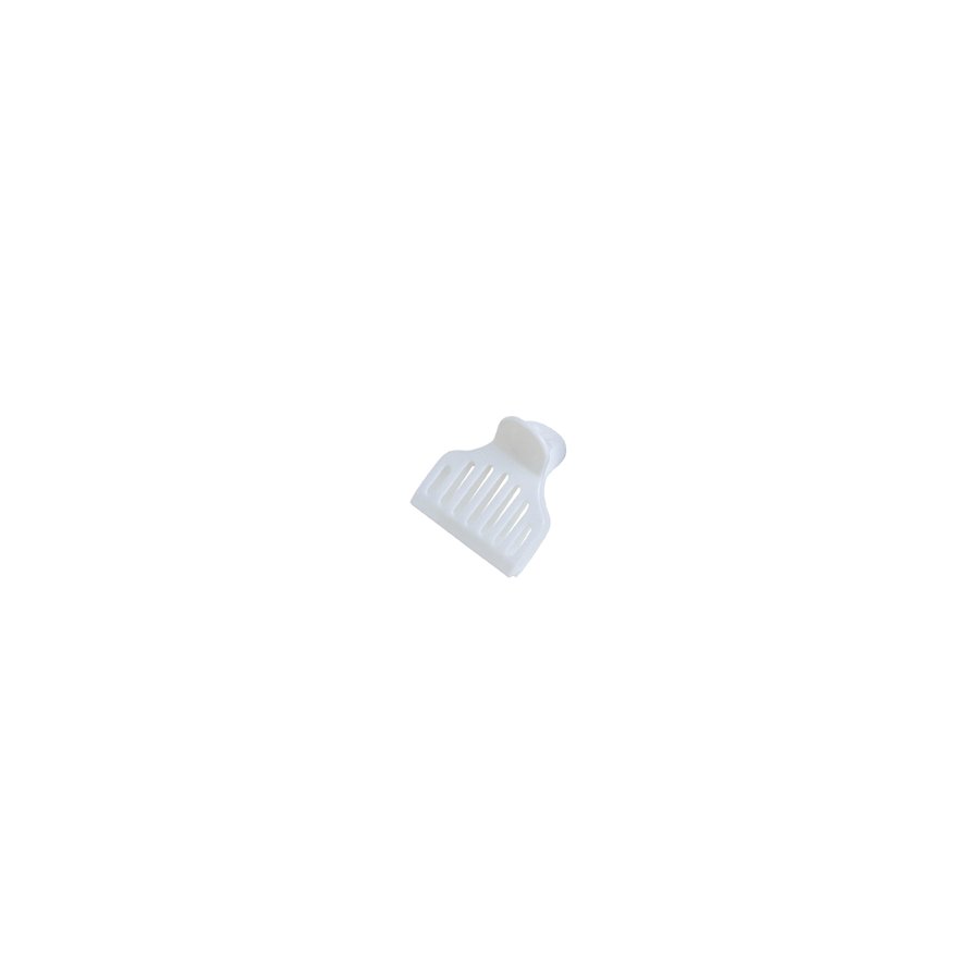 Abteilklammer Plastik Butterfly 6er Btl weiss