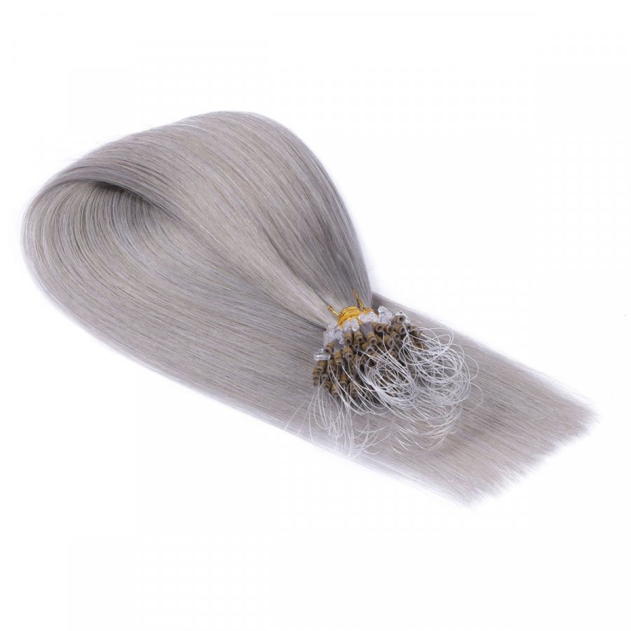 25 x Micro Ring / Loop - Silver - Hair E box
