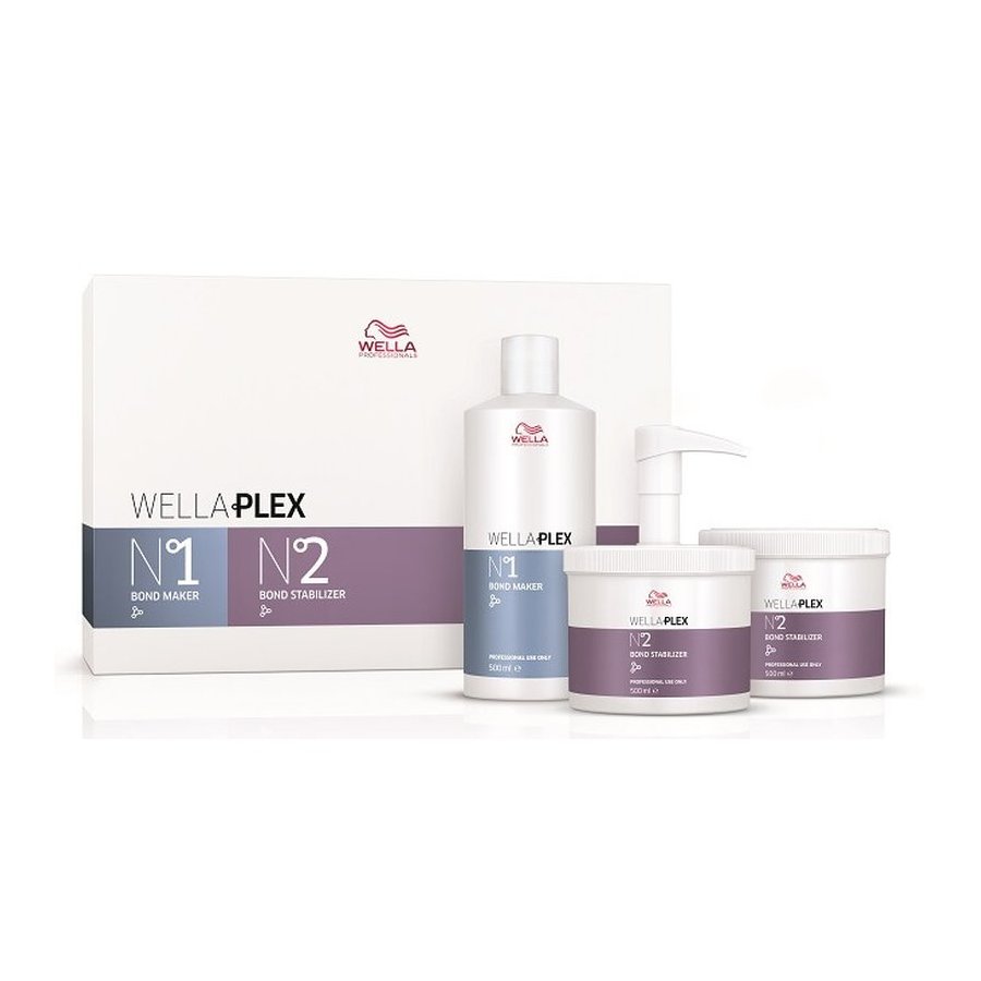 WellaPlex Salon Kit Blond Maker N°1 1x500 ml + Blond Sta