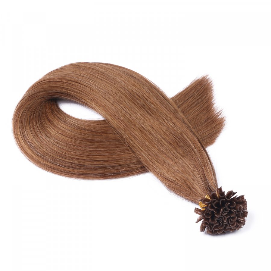 25 x Keratin Bonding Hair Extensions - 9 Mittelblond - 120% 