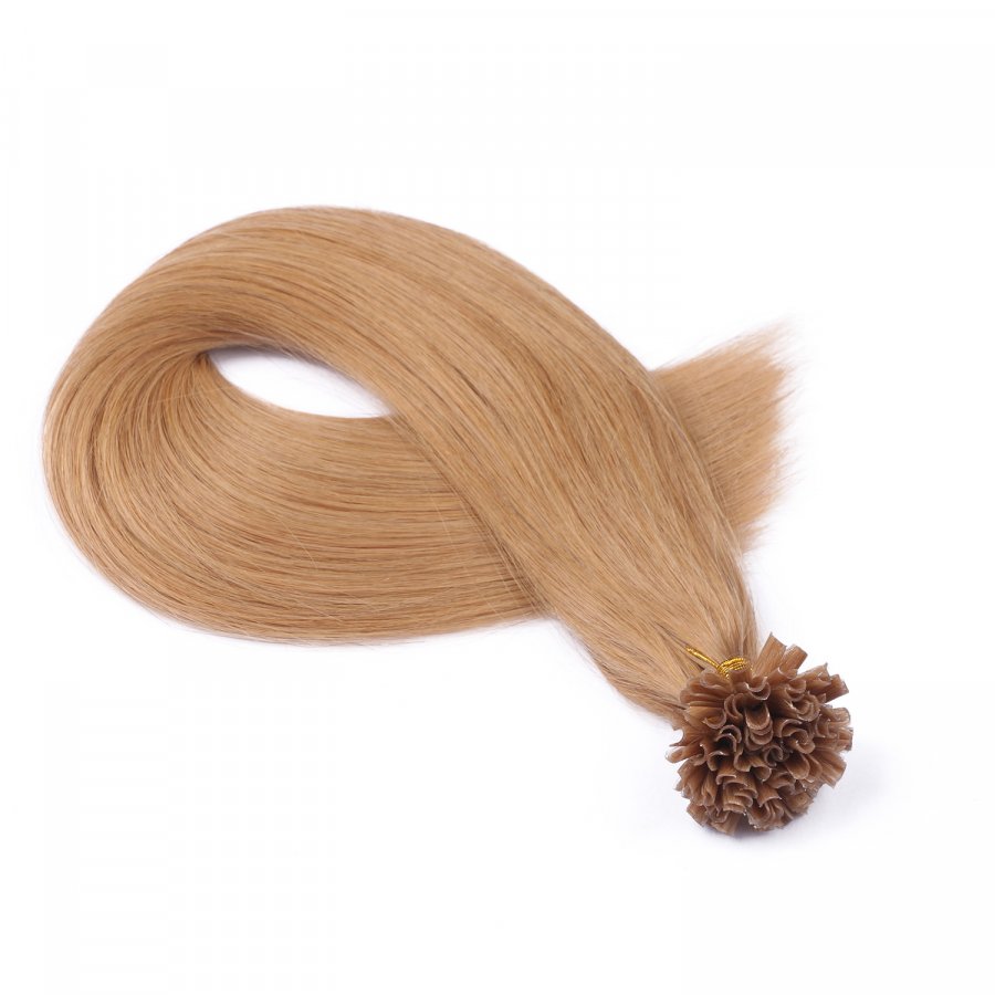 25 x Keratin Bonding Hair Extensions - 19 Mittelgoldblond - 