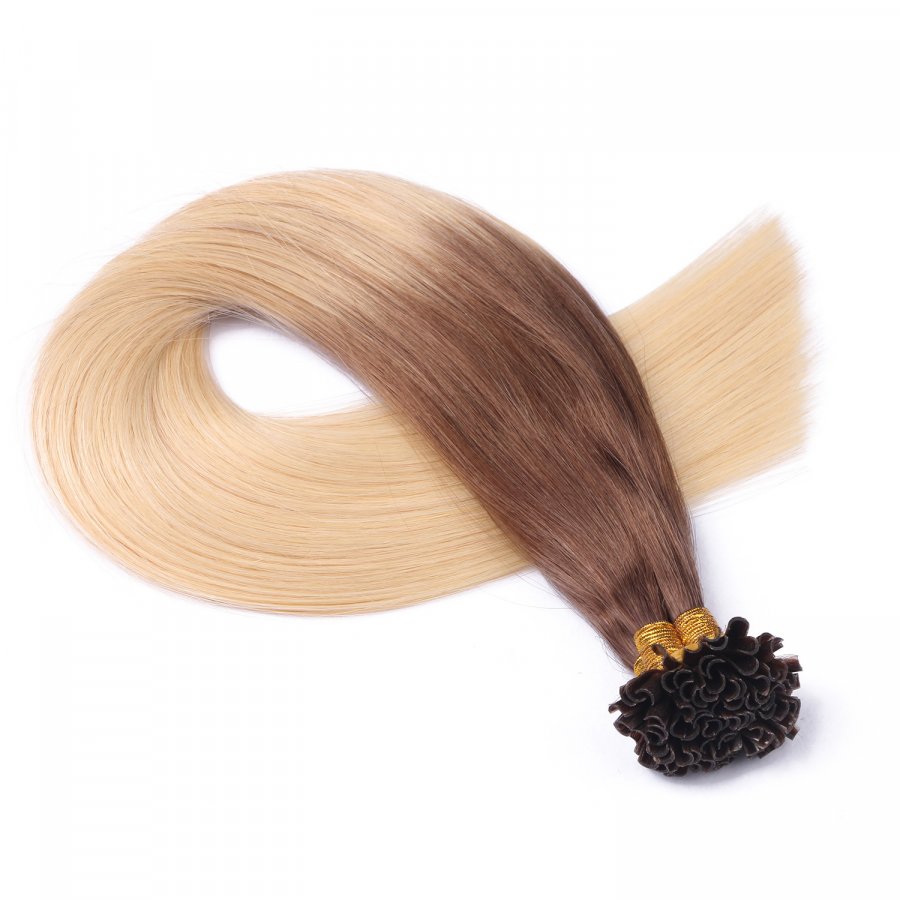 25 x Keratin Bonding Hair Extensions - 17/20 Ombre - 120% Ec