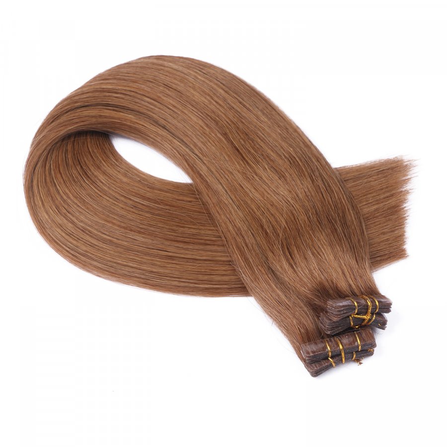 10 x Tape In - 9 Mittelblond - Hair Exte box