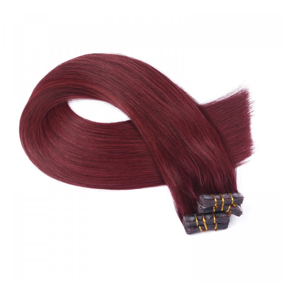 10 x Tape In - 99 - Hair Extensions - 2,5g - NOVON EXTENTION