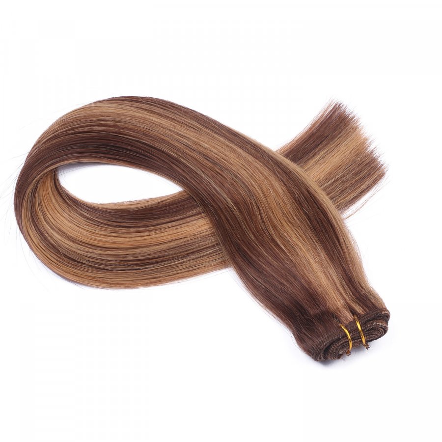 Echthaar Tressen - Weft Extentions - 6/2 box