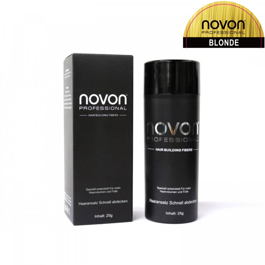 Novon Hair Building Fiber - Blond 25 g - Schütthaar