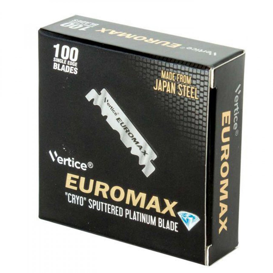 Euromax Halbe Blattklingen Rasierklingen für Rasiermess