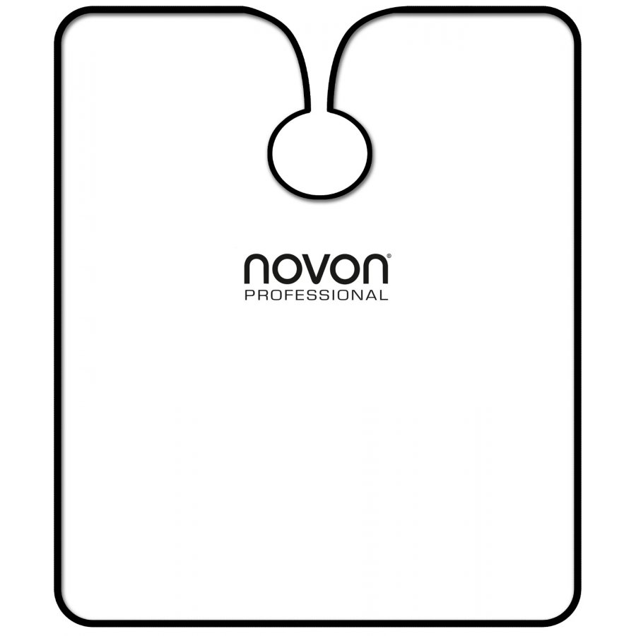 Novon Hairdresser Cape / Umhang Daily - Weiss