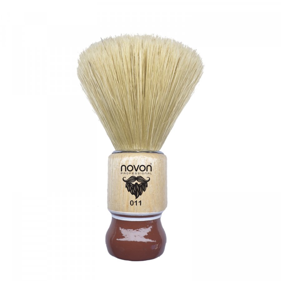 Novon Rasierpinsel / Shaving Brush Mod. 011 Brown