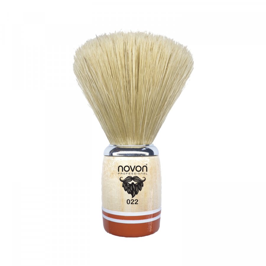 Novon Rasierpinsel / Shaving Brush Mod. 022 Orange
