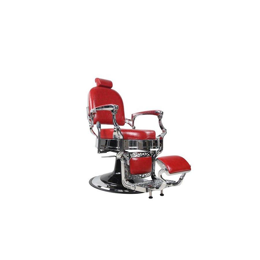 Barber Chair - OVALO - Herrenstuhl - Red