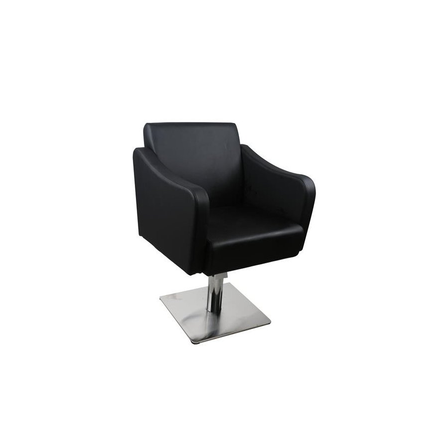 Friseurstuhl - LUNA - Damenbedienungsstuhl - Black