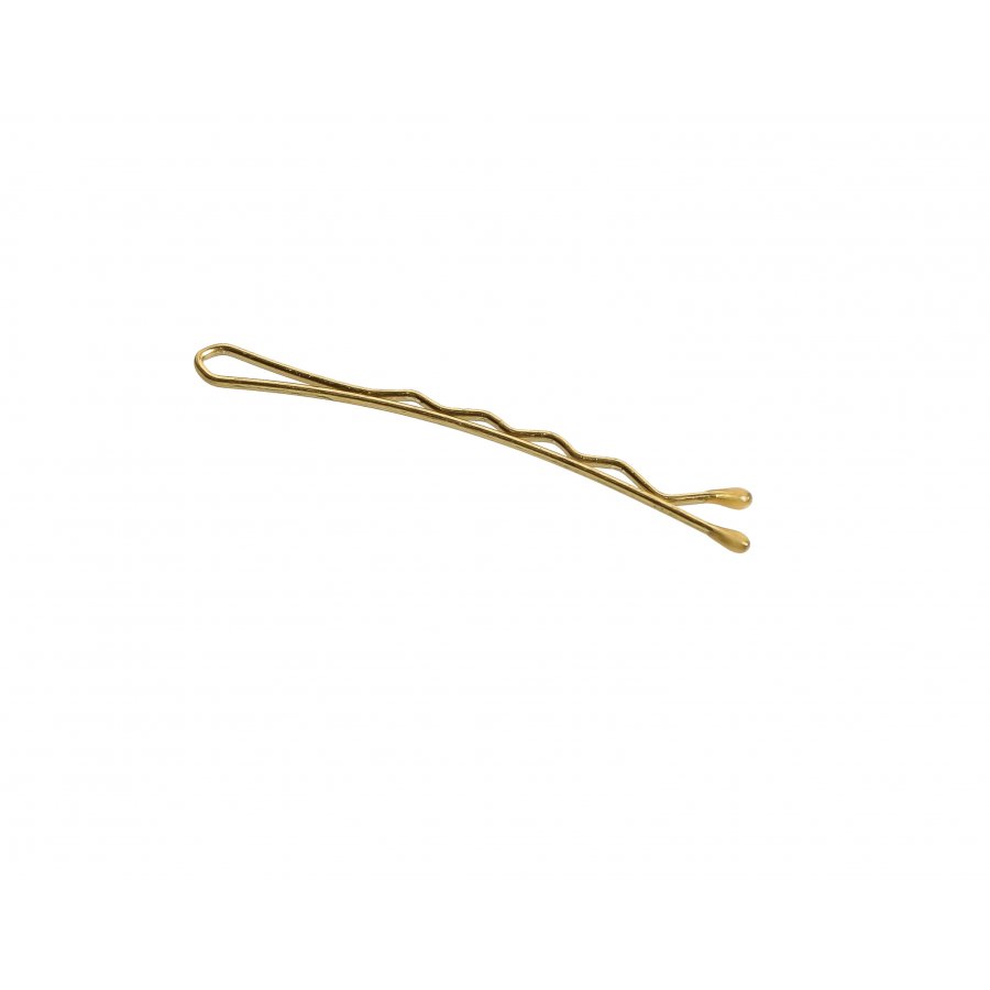 Hair Grips Gold with Ball 70mm - 500g
