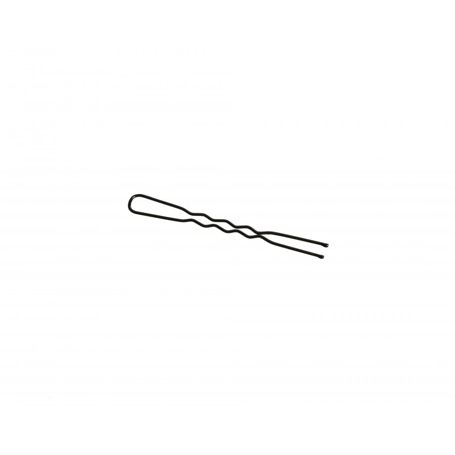 Hair Pins Black with Balls 50mm - 500g
