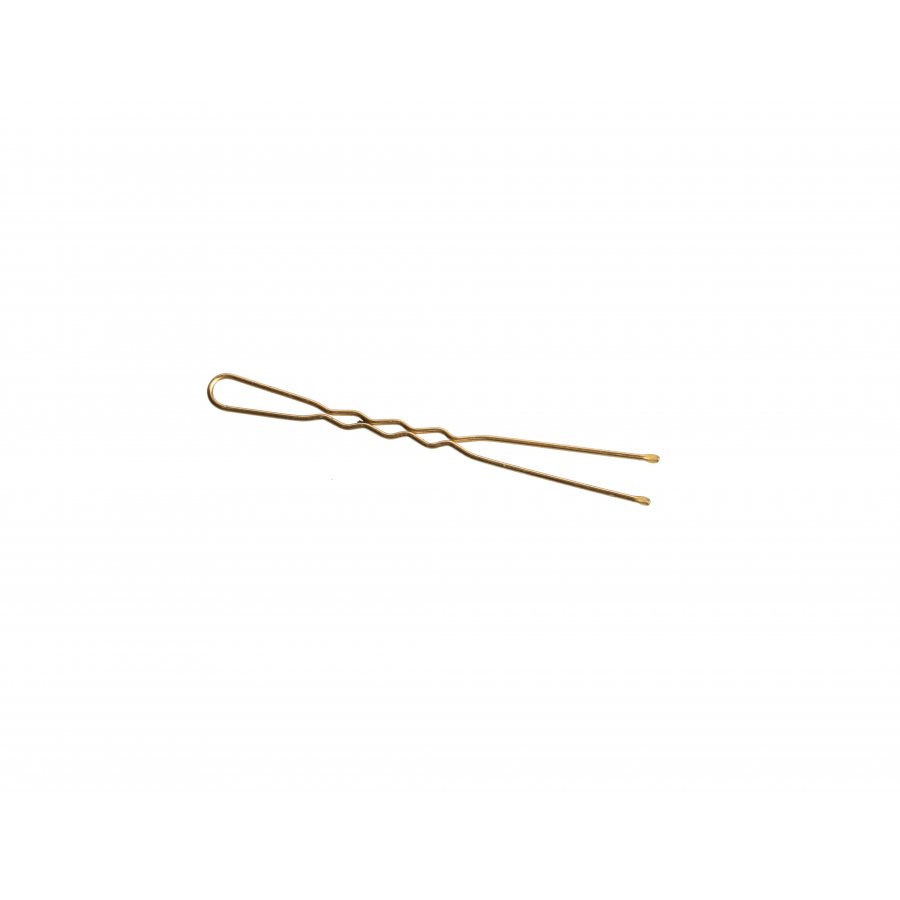 Hair Pins Gold with Balls 50mm - 500g