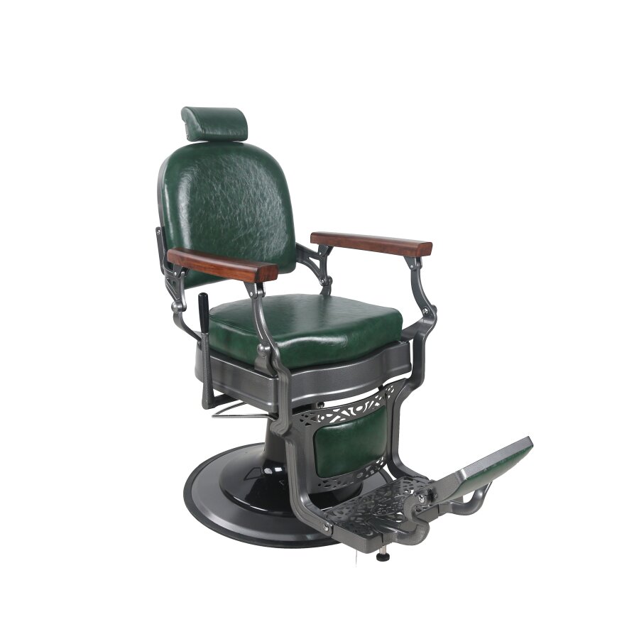 Barber Chair - VINTAGE - Herrenstuhl - Green
