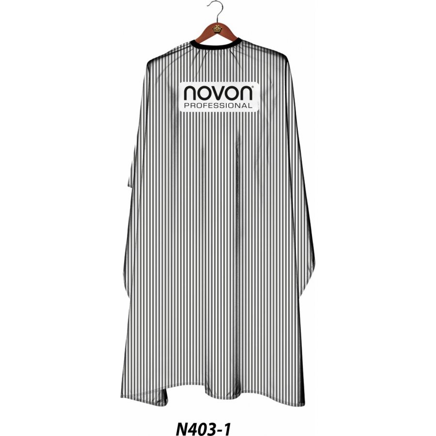 Novon Professional Hairdresser Cape/ Umhang - weiß - s