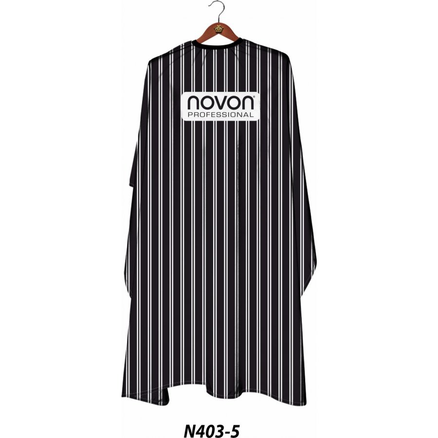 Novon Professional Hairdresser Cape/ Umhang - schwarz -...