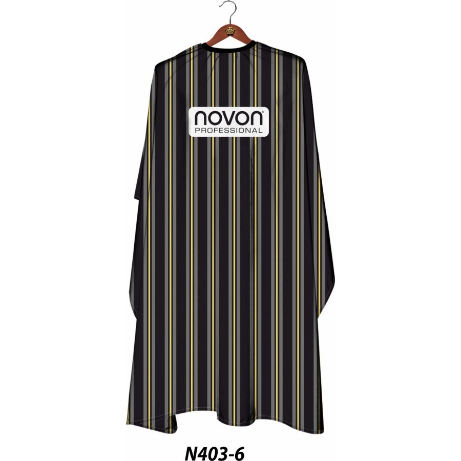 Novon Professional Hairdresser Cape/ Umhang - schwarz -...
