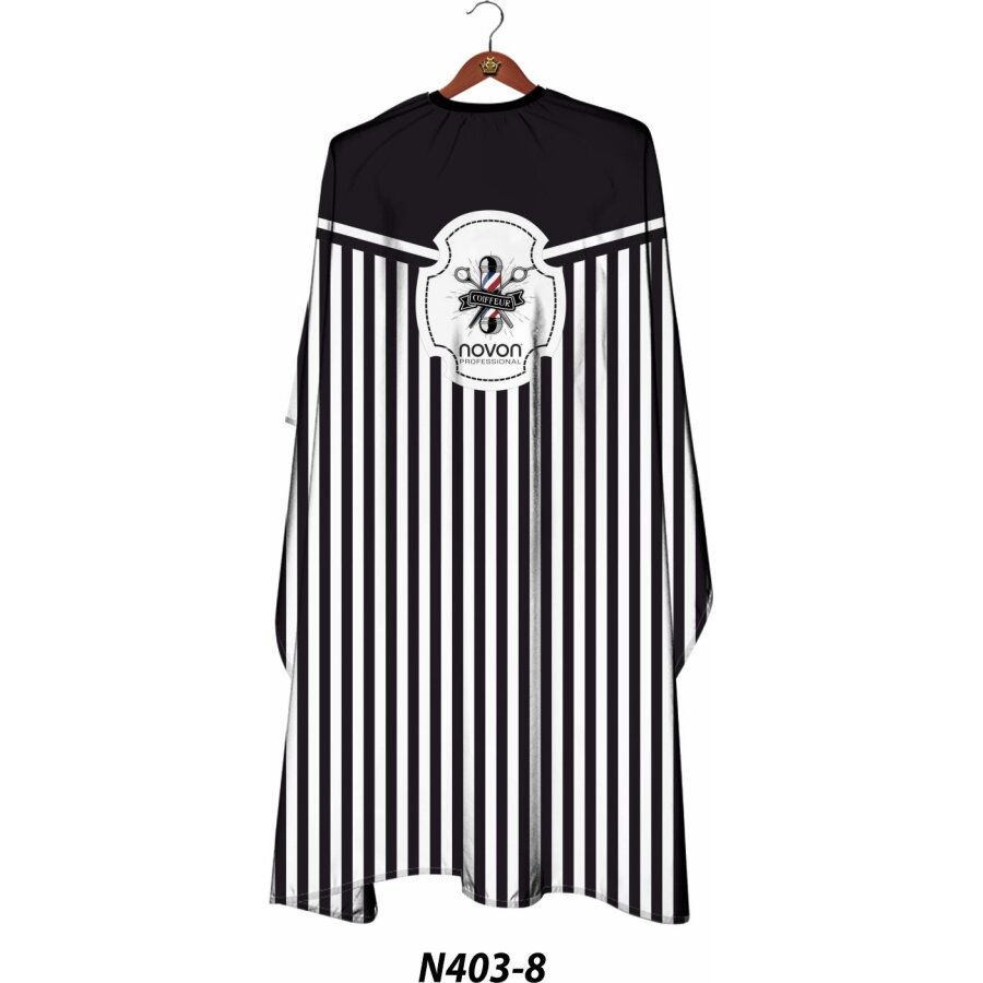 Novon Professional Hairdresser Cape/ Umhang - schwarz -...
