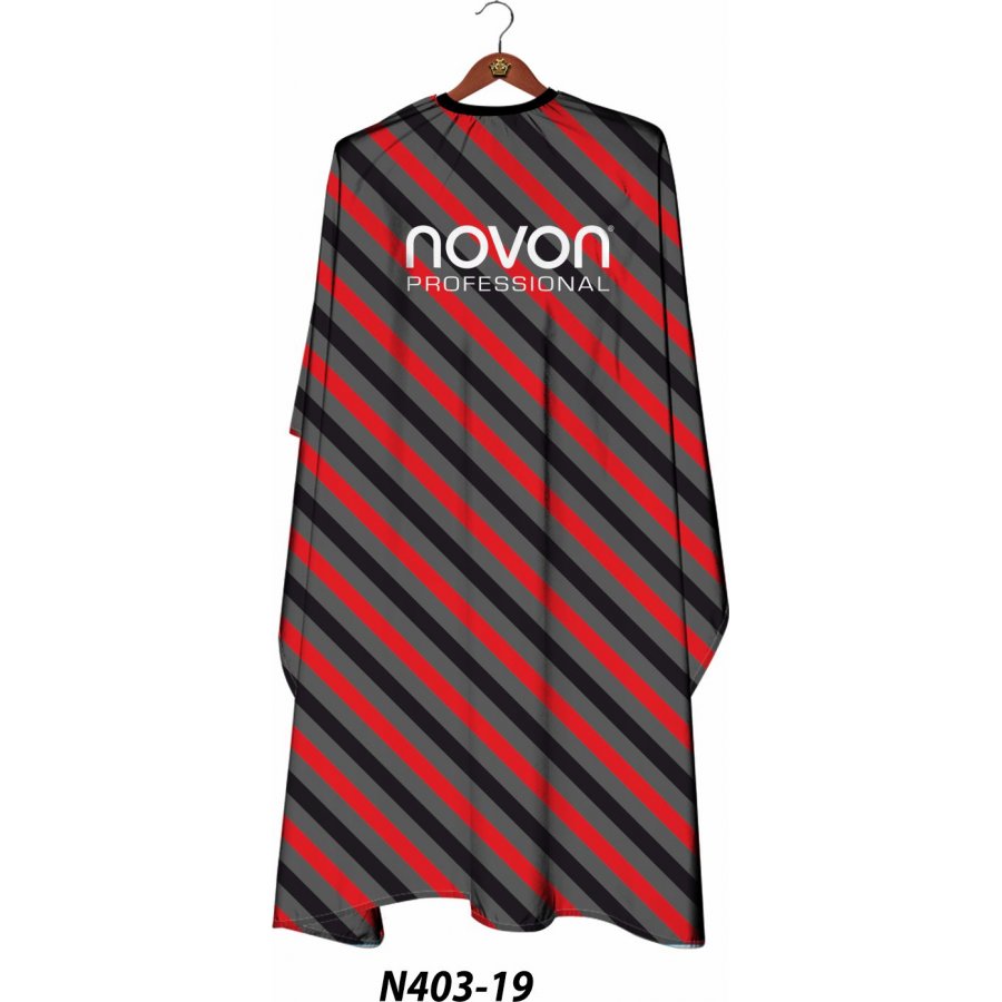 Novon Professional Hairdresser Cape/ Umhang - schwarz -...