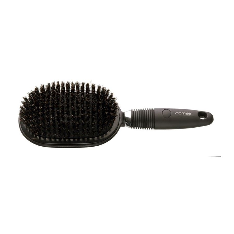 Comair Paddle Brush schwarz mit Schweineborsten