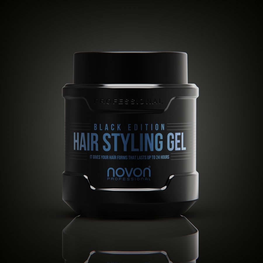 Novon Black Edition Hair Styling Gel 700 ml