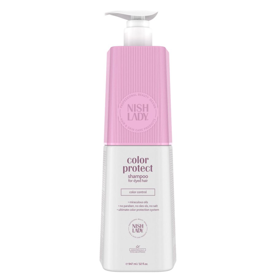NISHLADY SHAMPOO COLOR PROTECT 947ml