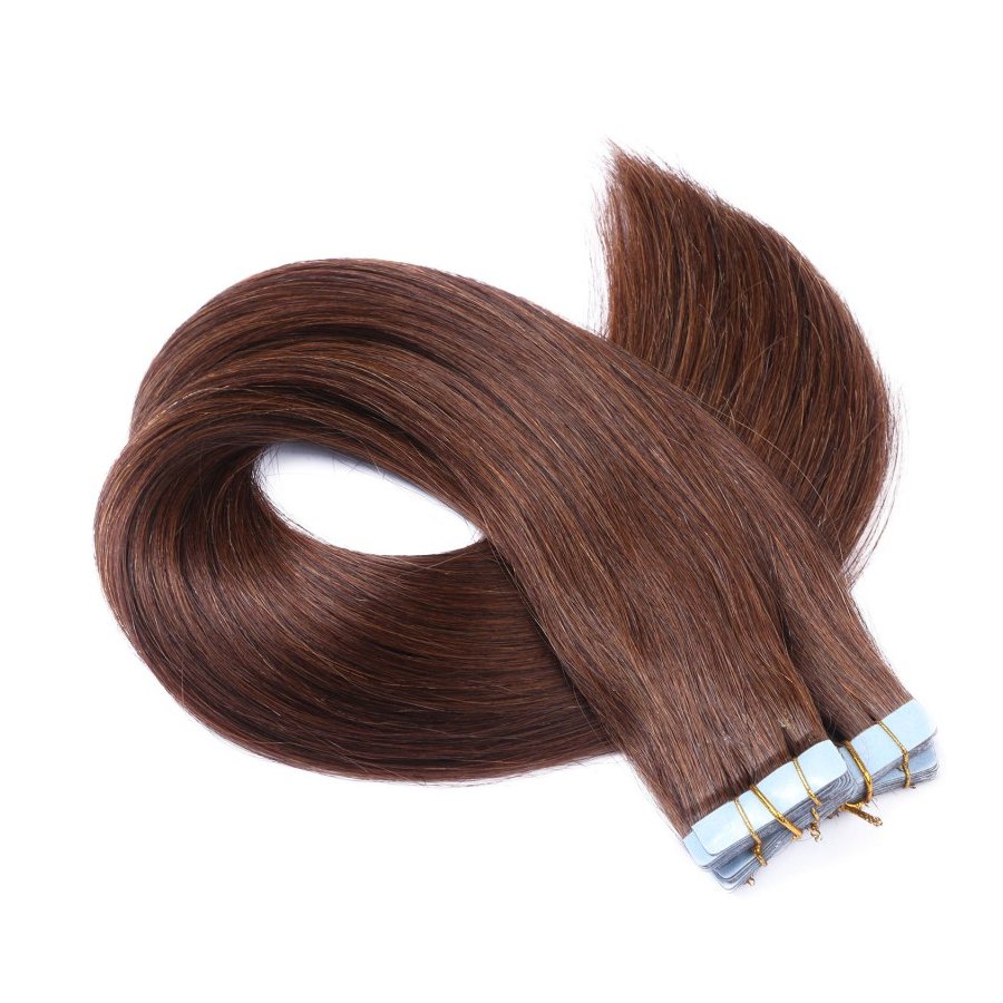 Tape-In Extensions – 4 Schokobraun box